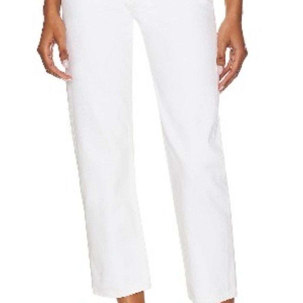 Agolde 90s Crop Straight Leg Size 25 in Wash “Salt”